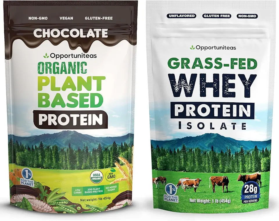 Organic Plant Based and Whey Protein E302285