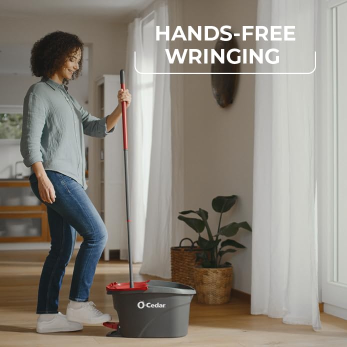Easy Wring Spin Mop & Bucket with 3 Refills H626848