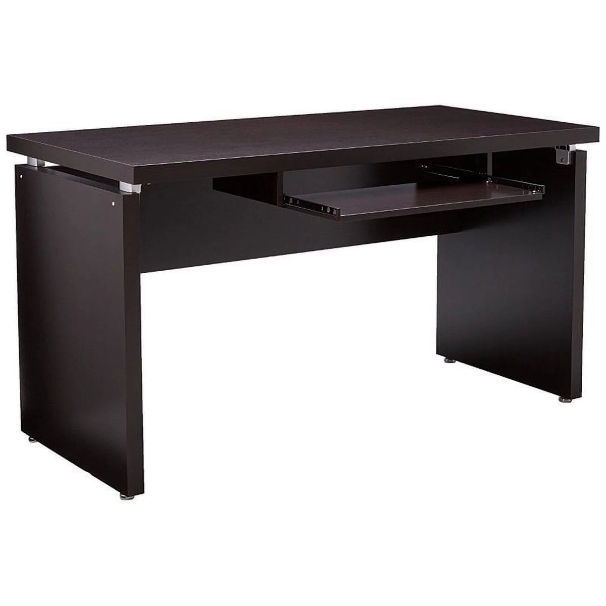 4-Piece Desk Bookcase Office Chair and Mobile File Cabinet Set Y544919
