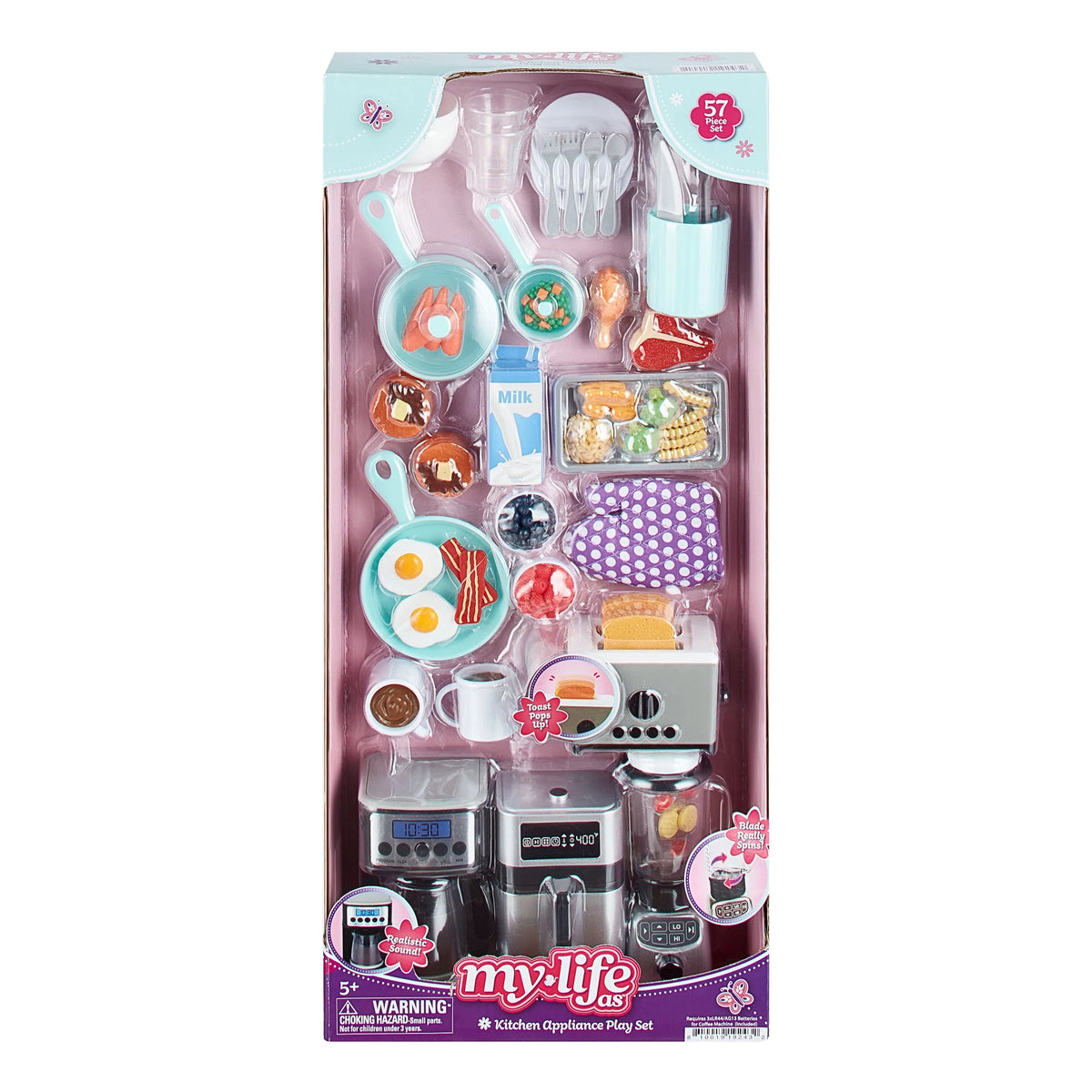 Kitchen Appliance Play Set for 18 inch Dolls R3932