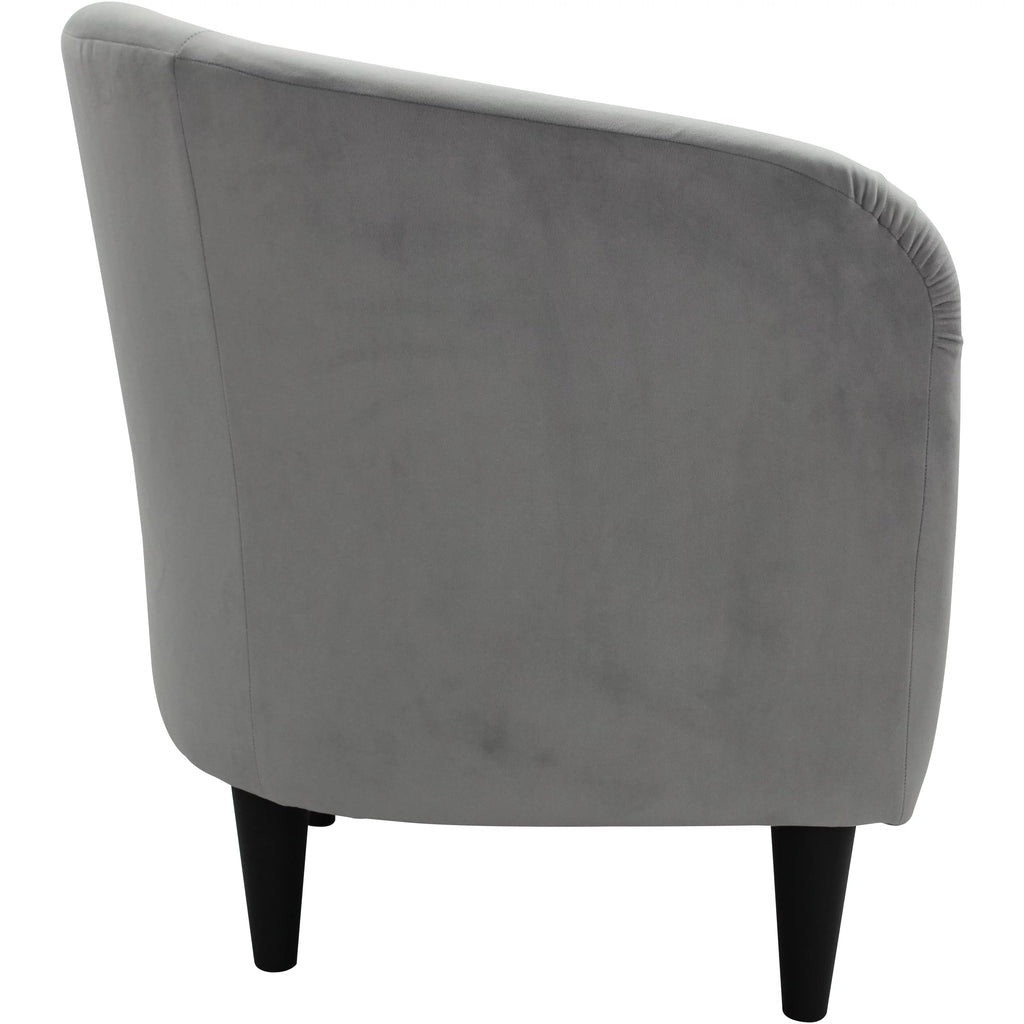 Dove Gray Microfiber Accent Chair G4462