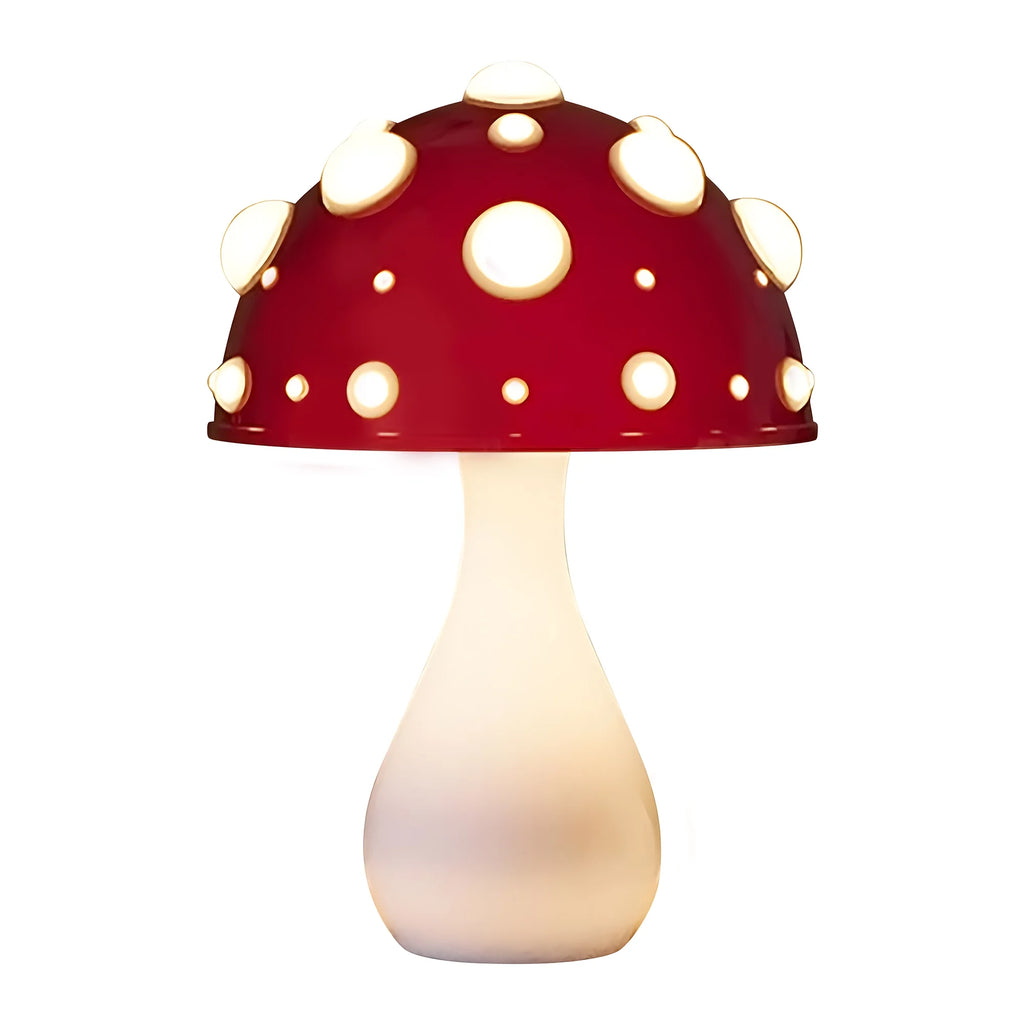 Mushroom Table Lamp Night Light White K65181