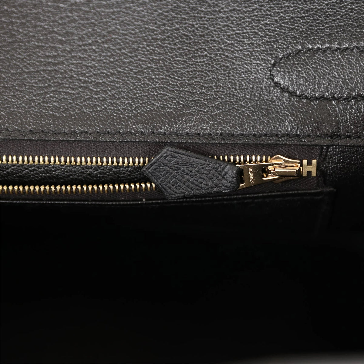 Black Leather Handbag W45788