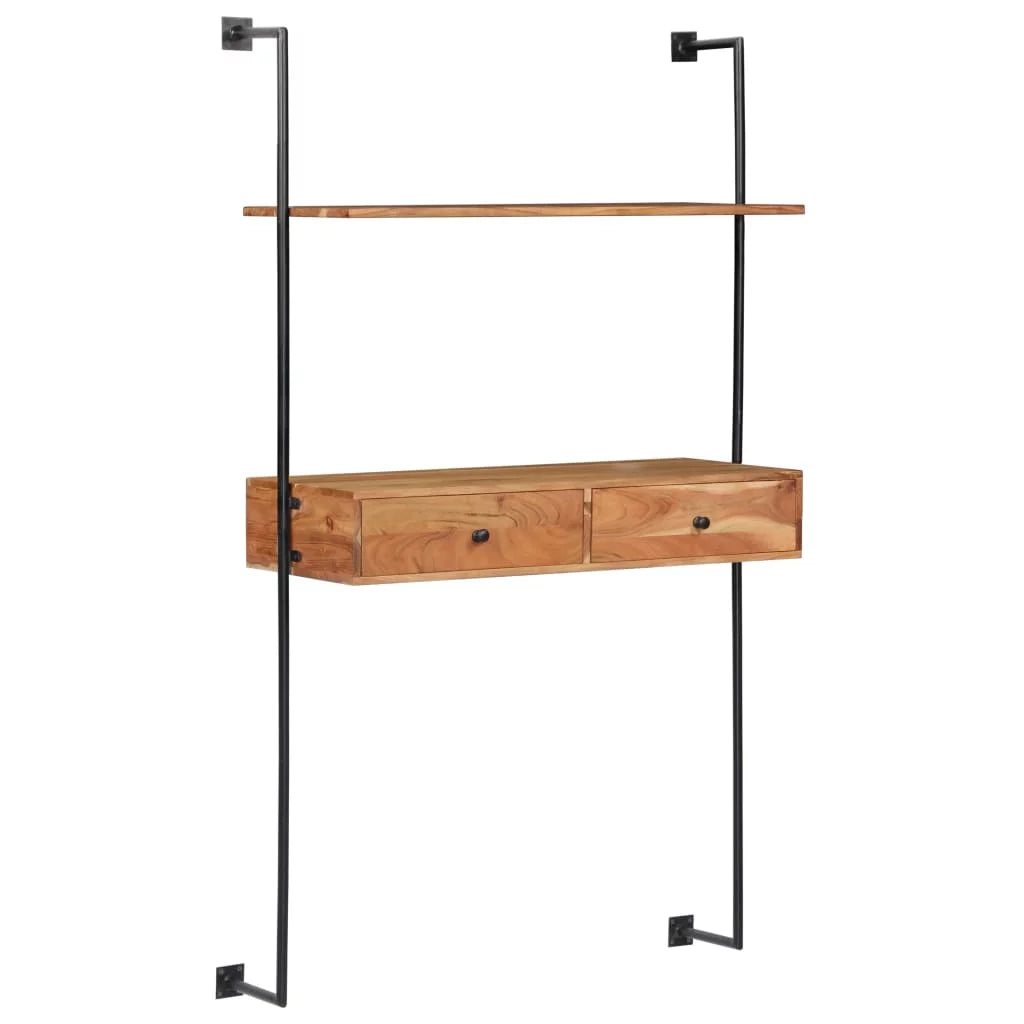 Solid Acacia Wood Wall Desk G764712