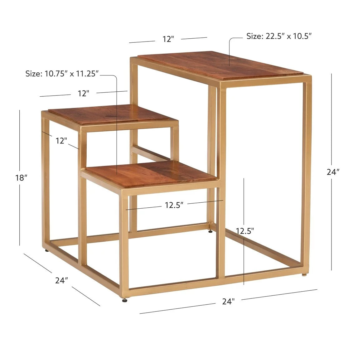 3 Tiered Plant Stand Side Table K153237