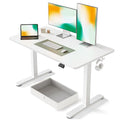 55 x 24 Inches Adjustable Height Electric Standing Desk with Drawer O99991