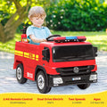 12V Battery Powered Ride On Fire Truck A135641