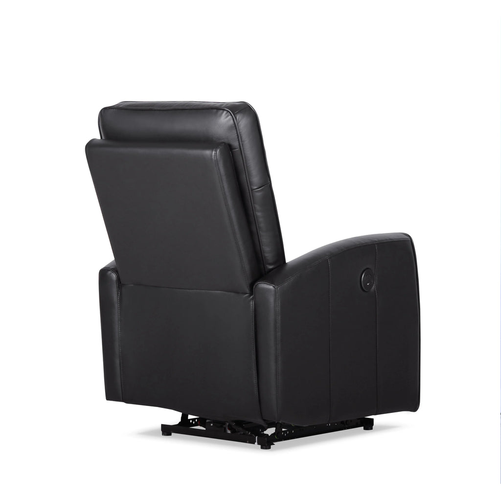 Black Power Recliner with USB Charger T339541
