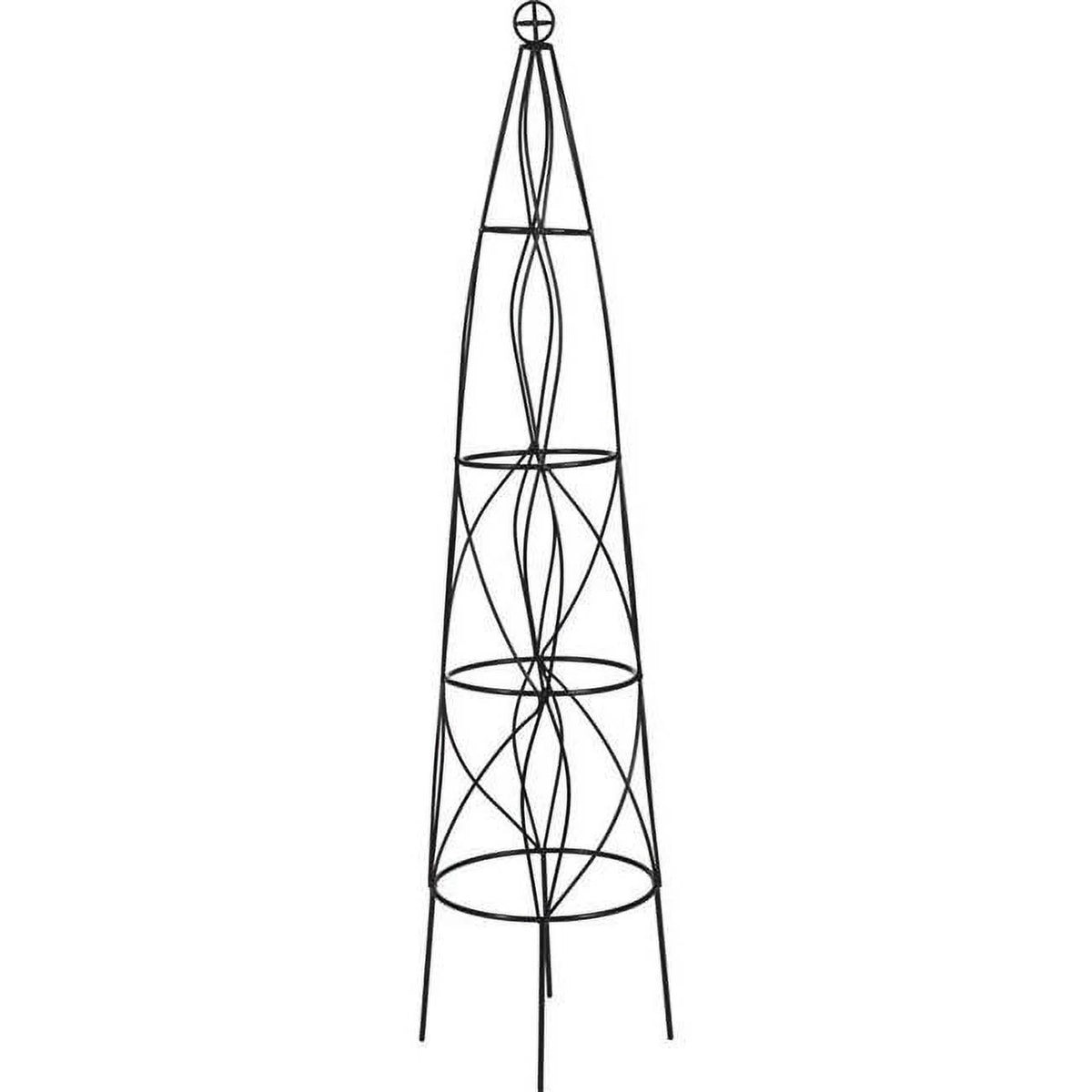 Black Rust Resistant Cone Obelisk I75349