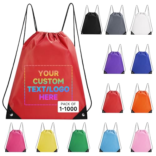 Black Drawstring Backpack 50 Pack O4638