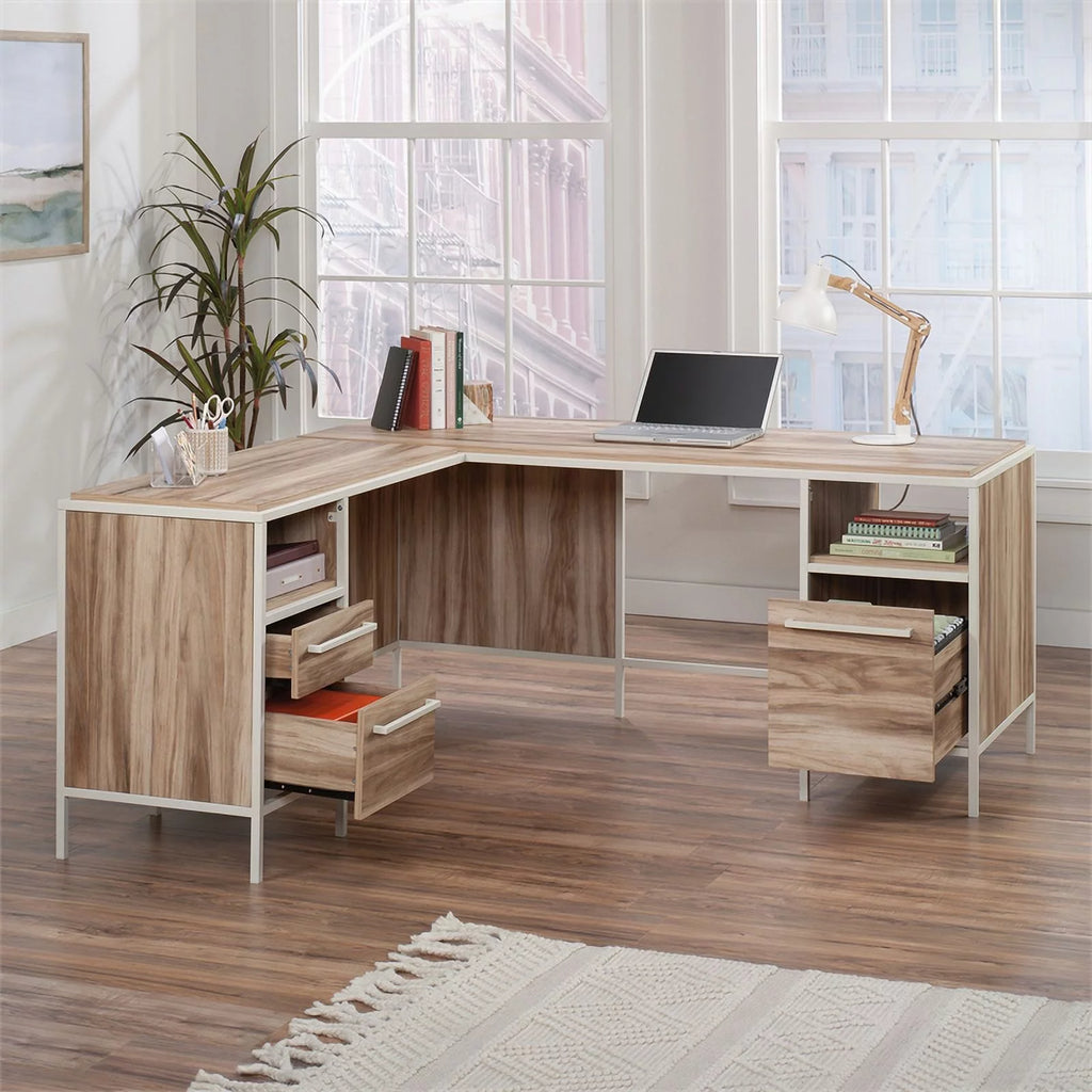 Engineered Wood L-Desk S88818