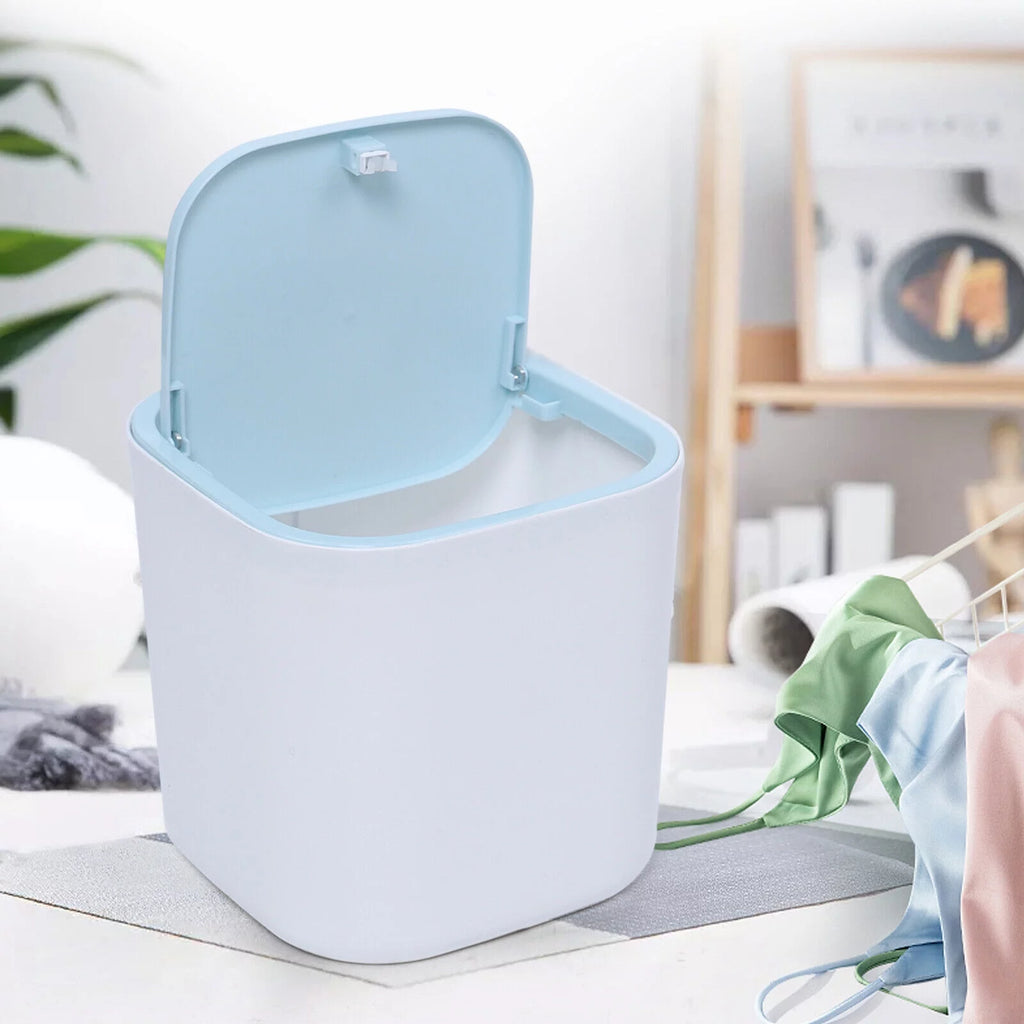 3.8L Portable Rotating Mini Washer Machine Plastic USB Blue L21352