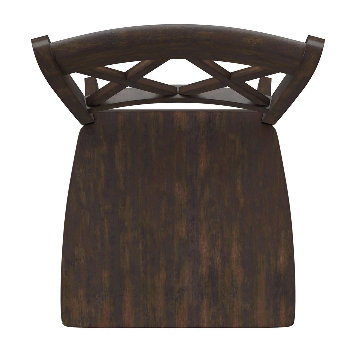 Set of 2 Antique Black Dining Chair M375223