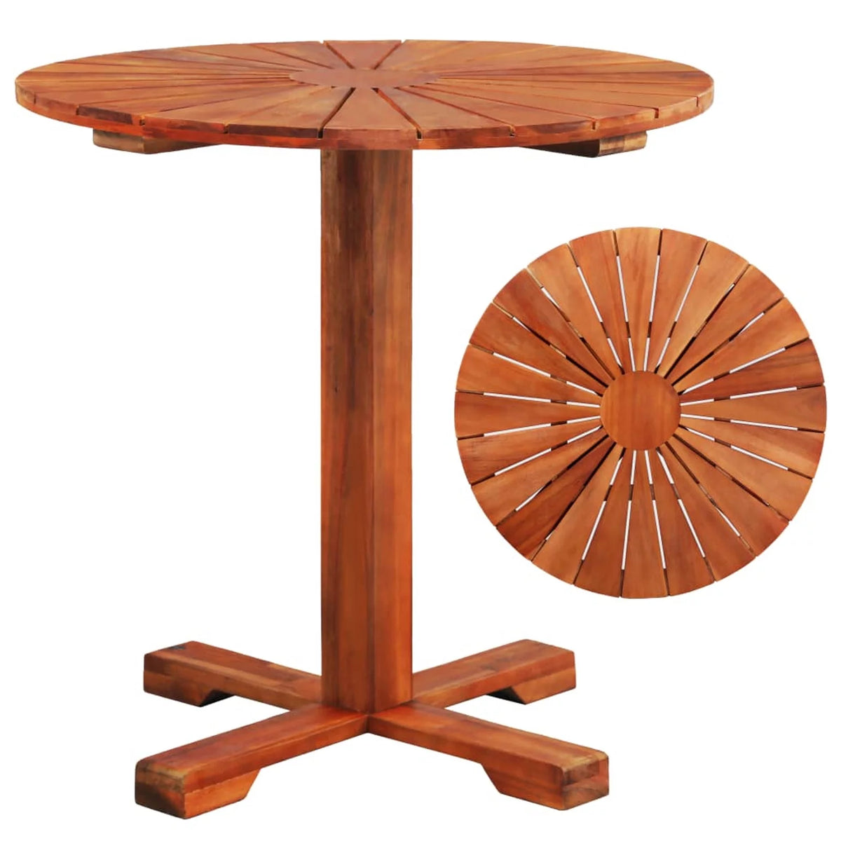 Solid Acacia Wood Bistro Table H9907