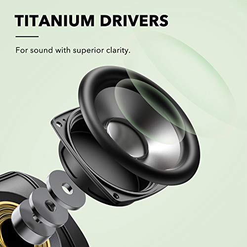 Waterproof Bluetooth Speaker with Titanium Drivers, IPX7, 24H Playtime Q967101
