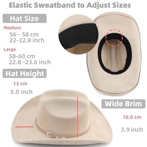 Wide Brim Cowboy Hat P4278