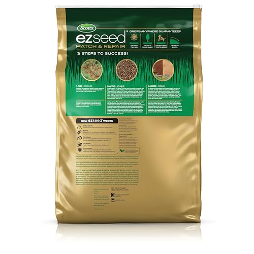 Grass Seed, Fertilizer, and Soil Improver for Tall Fescue, 4,000 sq. ft., 40 lbs. B124