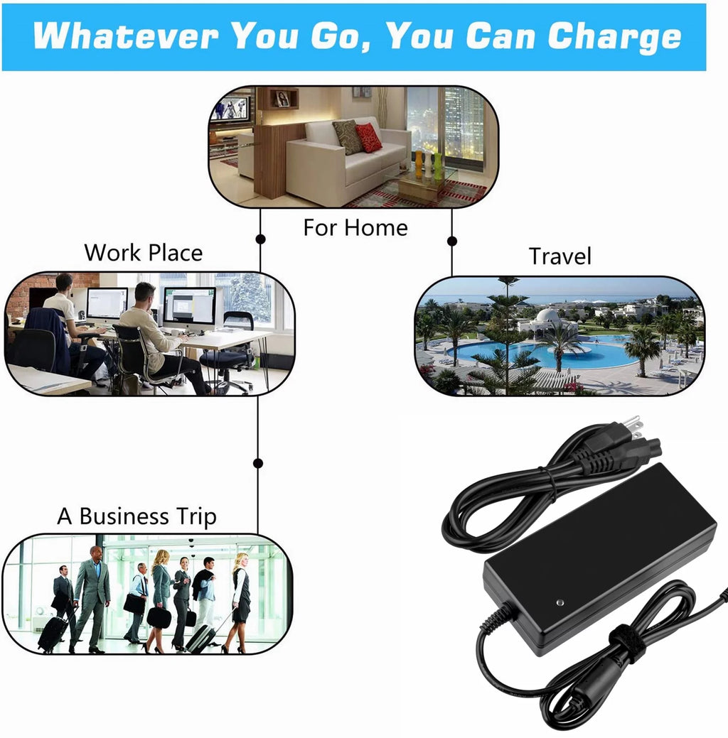 Compatible AC / DC Adapter Replacement Power Supply Cord Cable Charger V96675