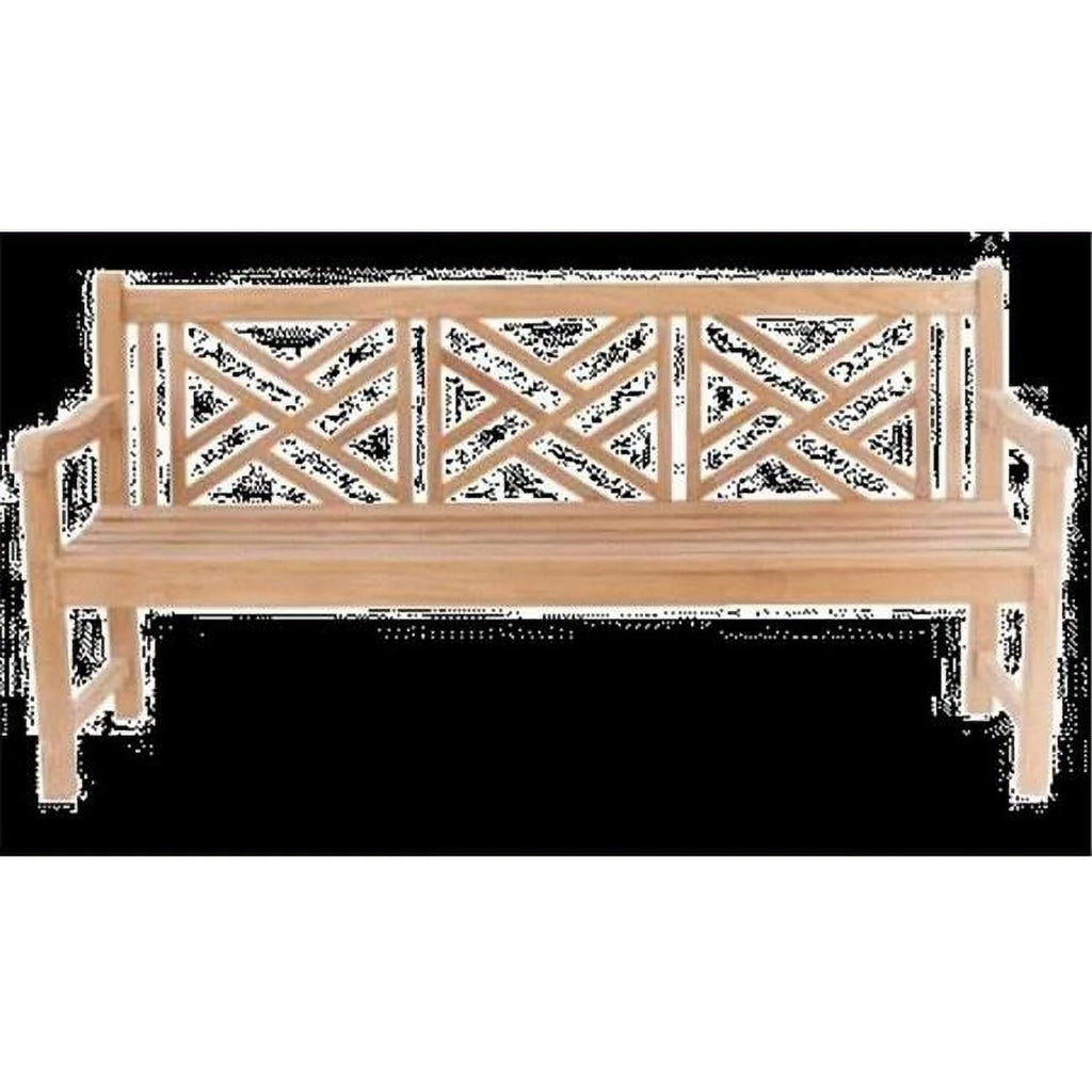 Teak 3-Seater Bench D732072