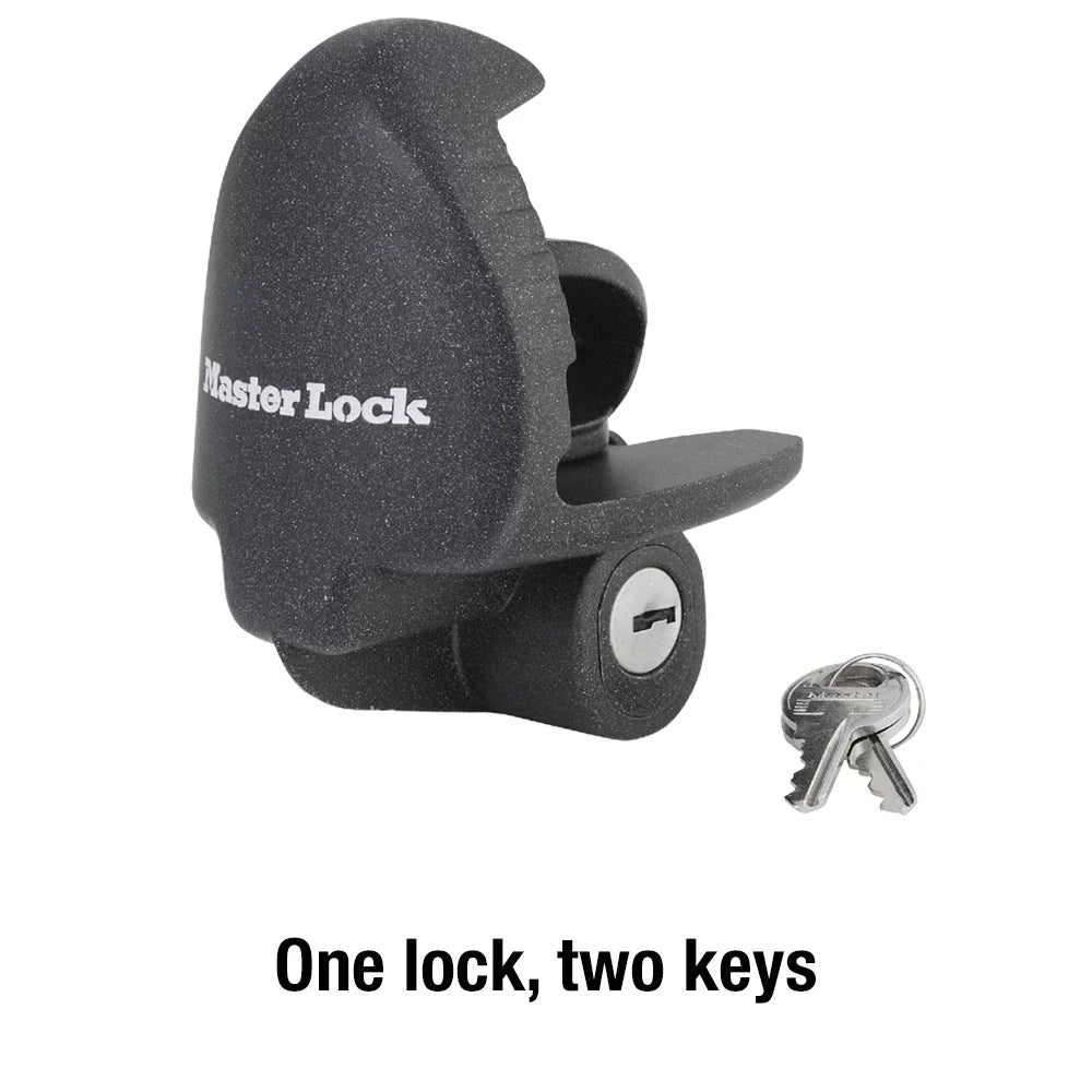 Black Universal Trailer Hitch Lock C75352