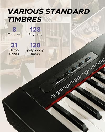 88 Key Semi-Weighted Digital Piano N326