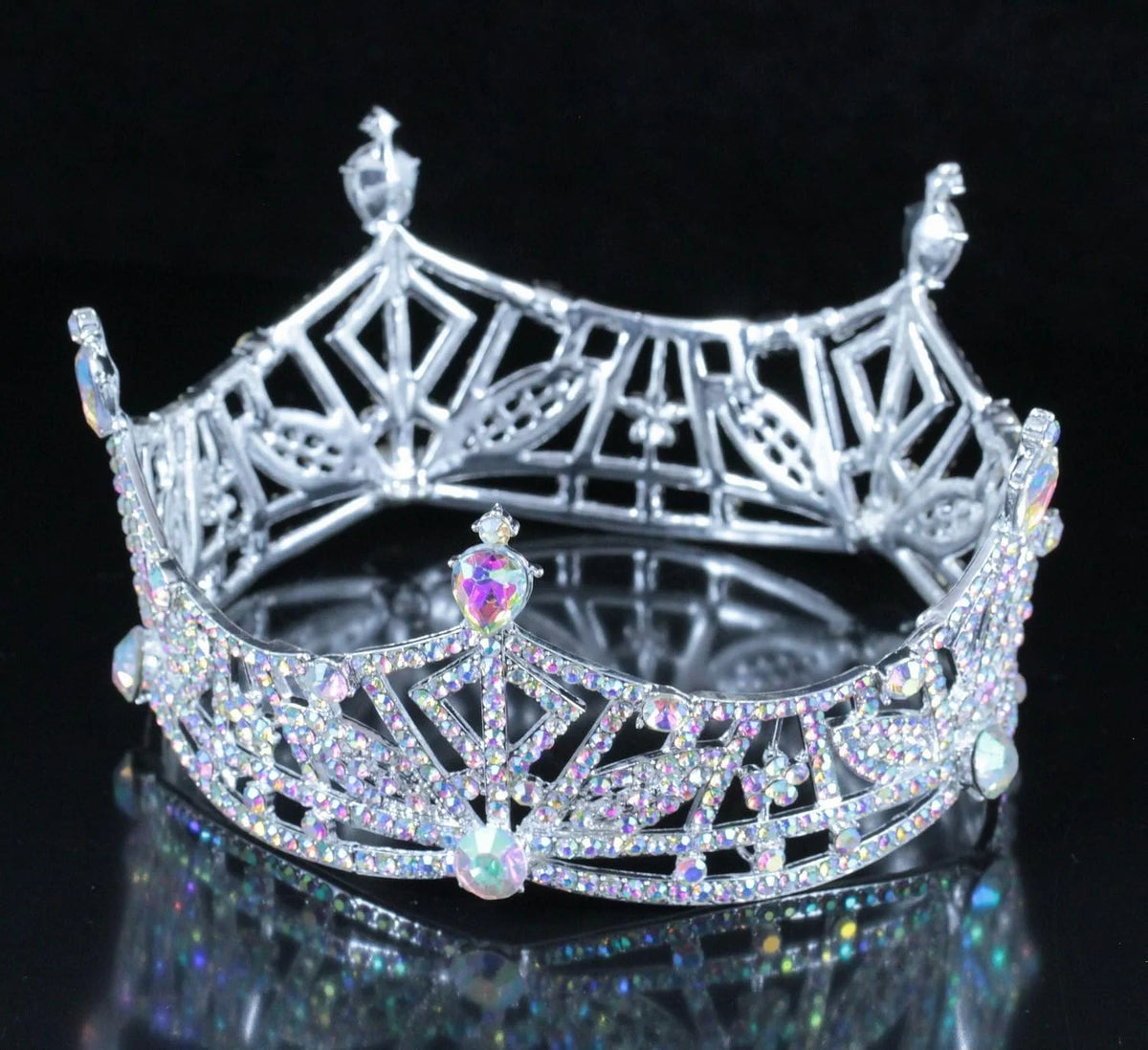 Austrian Rhinestone Crystal Hair Tiara B44914
