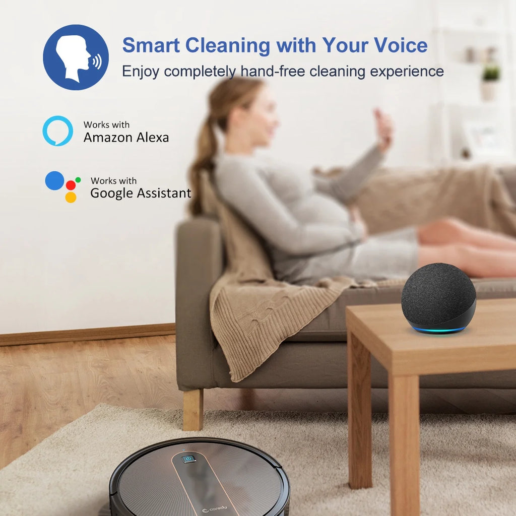 Robot Vacuum Cleaner and Mop 2200Pa Suction X482