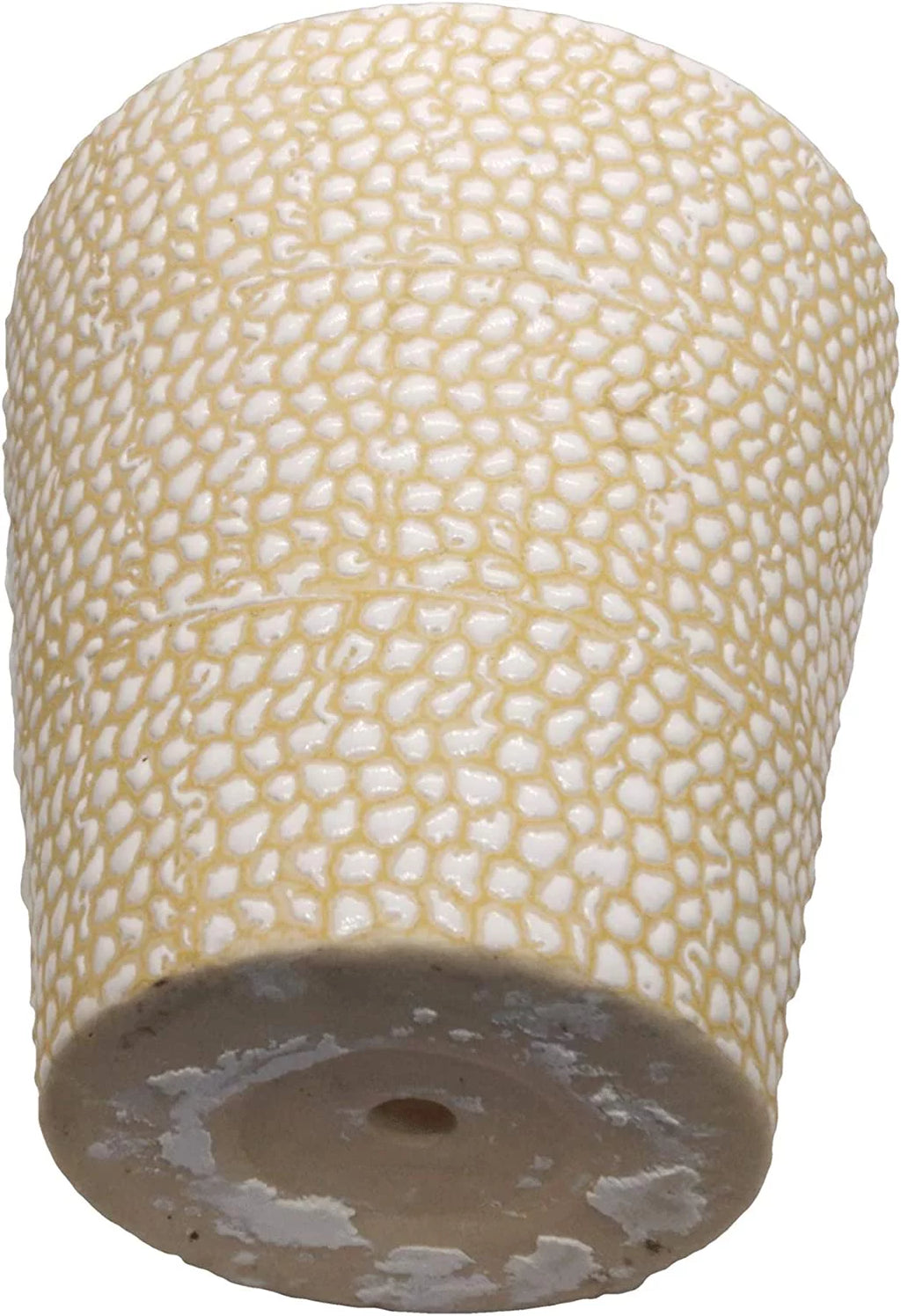 Ceramic Flower Pot Planter Vase Set of 2 8 Inch Cream Z64796