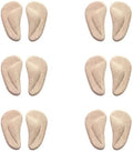 Arch Support Insoles Pu Gel Foot Massage Suede for Fallen Arches (6 Pair) L2587