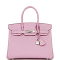 Mauve Sylvestre Epsom Handbag D99043