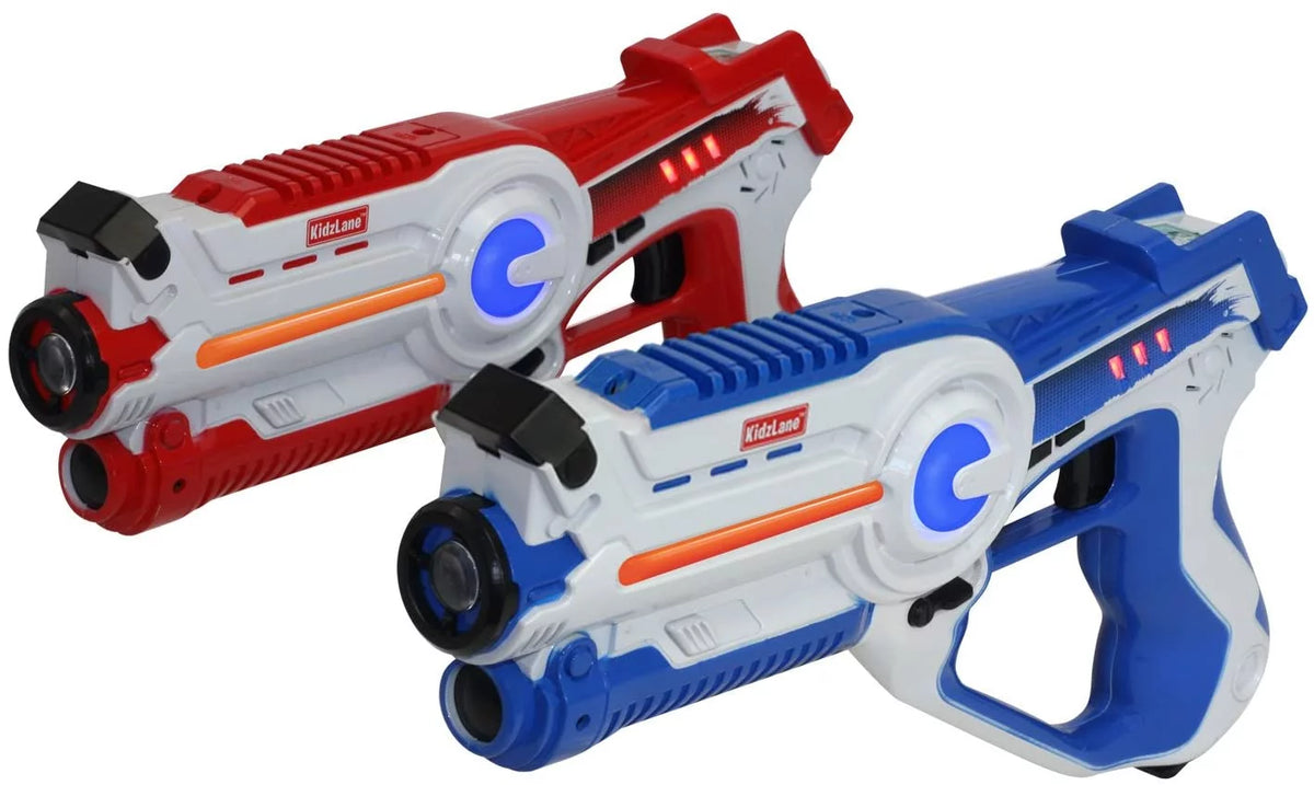 Set of 2 Green Orange Infrared Laser Tag Game L487