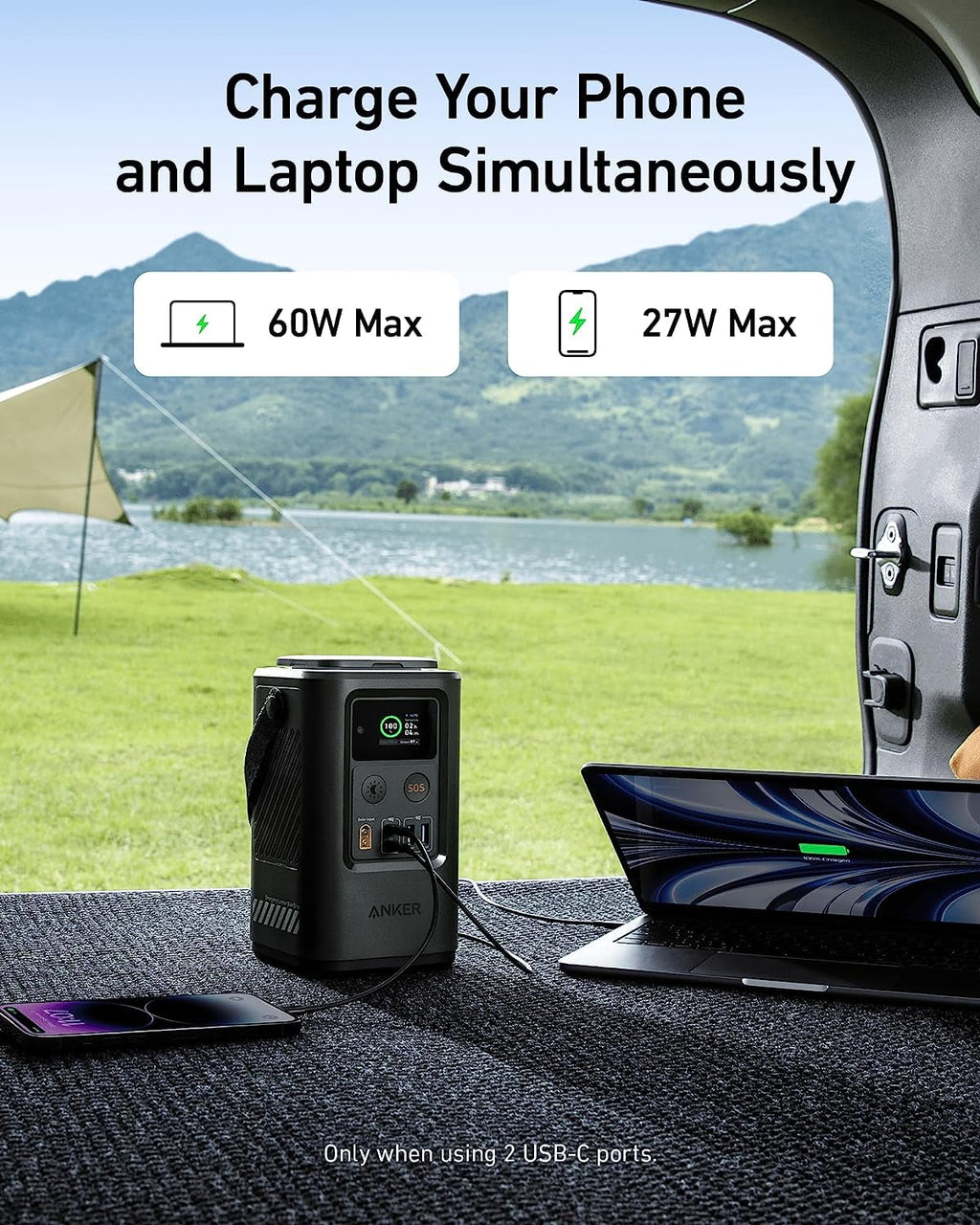 60,000mAh LiFePO4 Portable Charger with Smart Digital Display P867