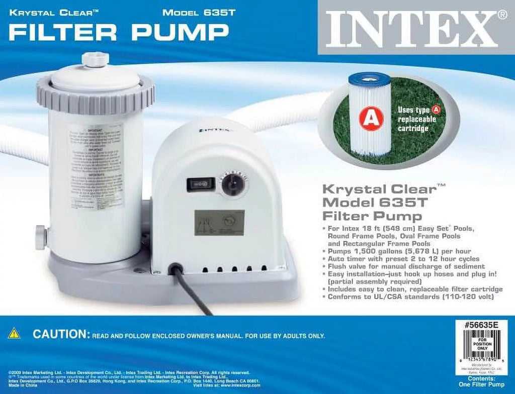 Swimming Pool Filter Pump with Timer S70174