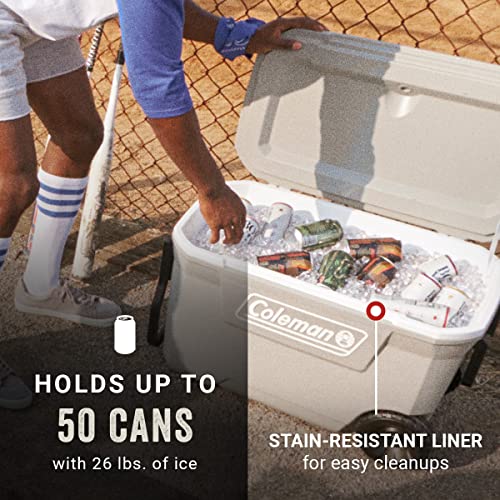 Insulated Rolling Cooler with Wheels, 100-Quart T6623