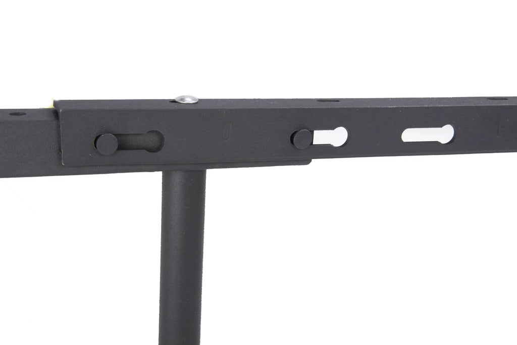 Adjustable Metal Bed Frame with Locking Wheels L893