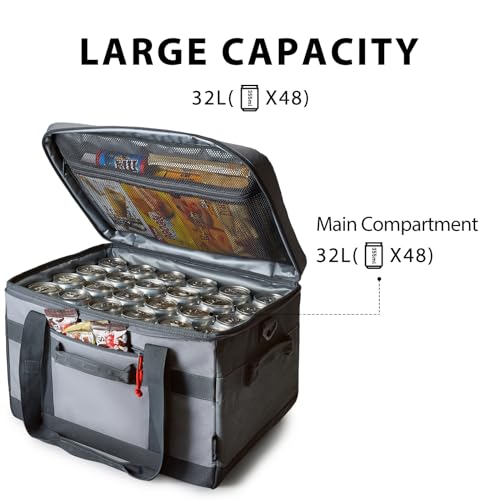 48/60 Cans Insulated Collapsible Soft Cooler Bag Z7026