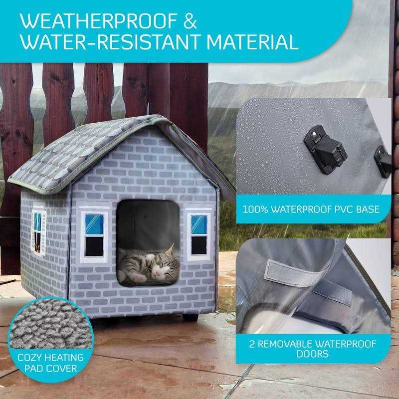 Heated Cat Houses Y6284