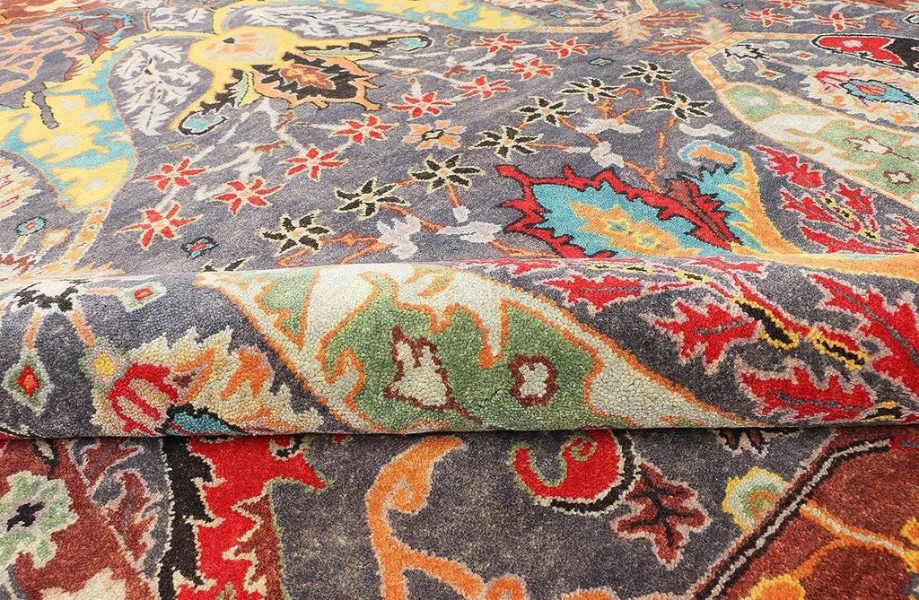 Handmade Tufted 100% Woolen Rugs & Carpet V215