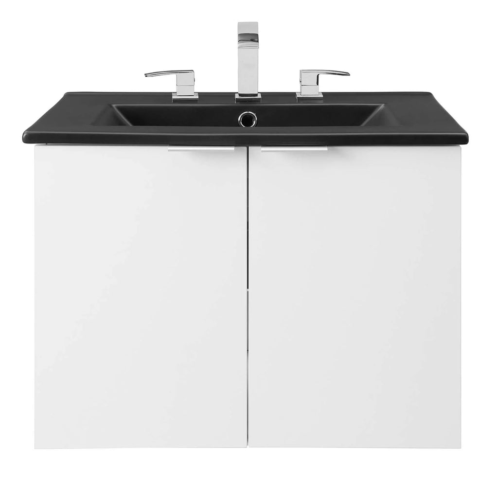 Wall Mounted Melamine Sink Vanity Cabinet B46654