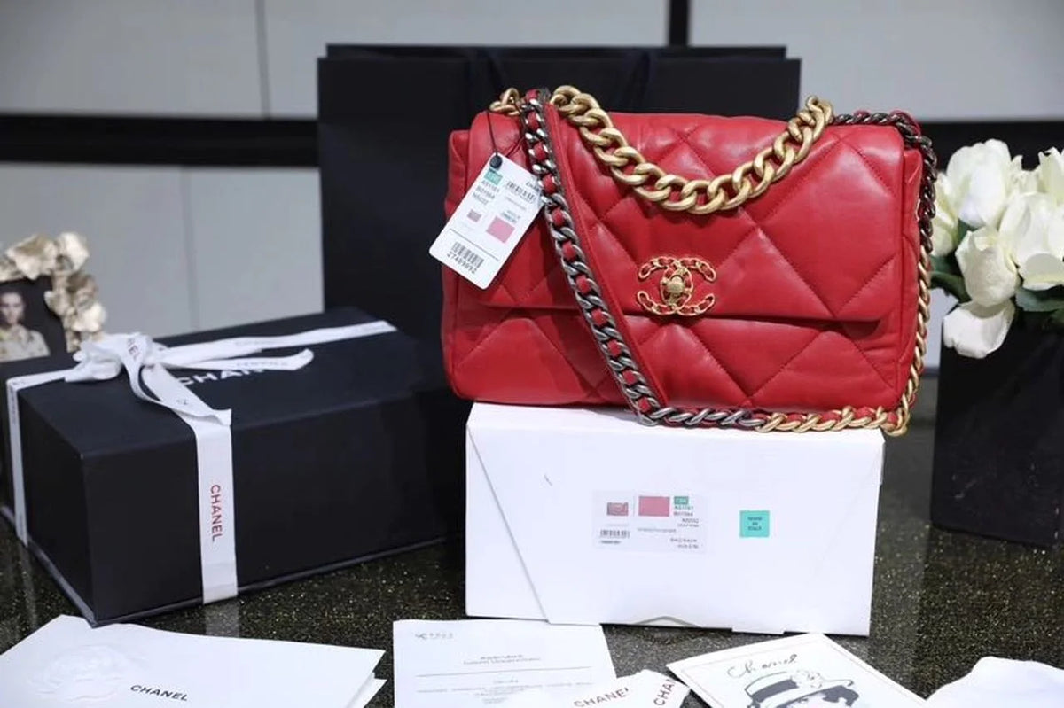 Red 26cm Handbag S423