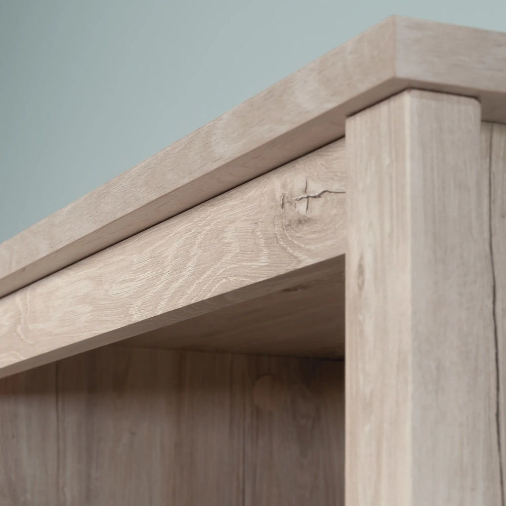 Engineered Wood Bookcase with Doors L67025