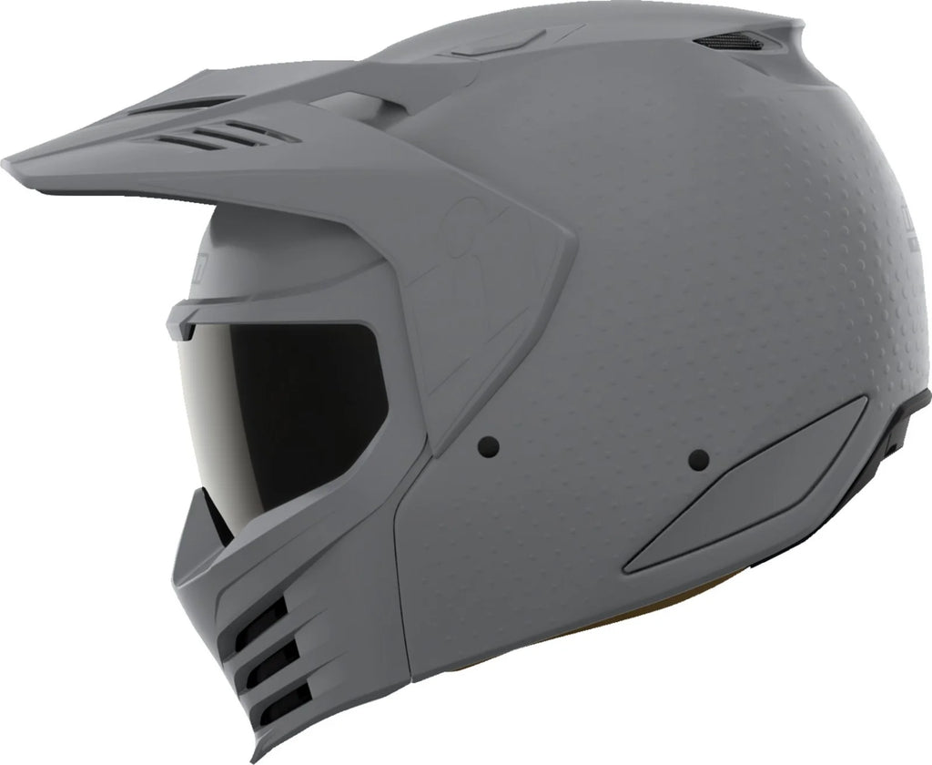 Gray XL Modular Motorcycle Helmet W75717