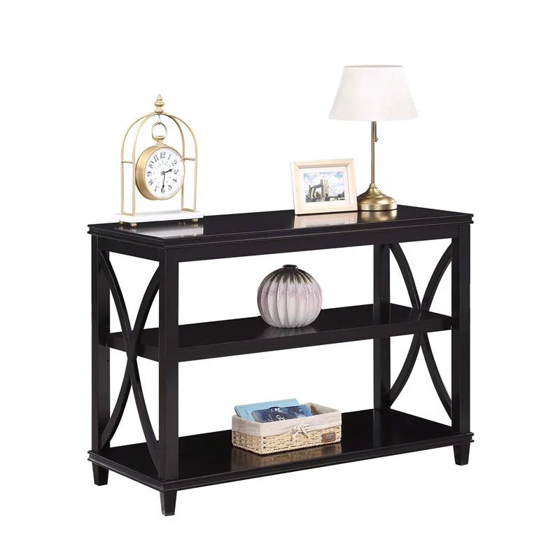 Black Wood Console Table N4598