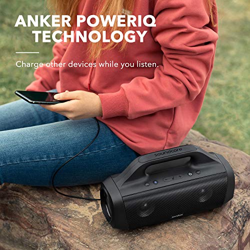 Waterproof Bluetooth Speaker with Titanium Drivers, IPX7, 24H Playtime Q967101
