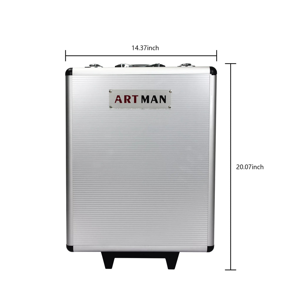 White 4 Layers Rolling Tool Box Set I15428