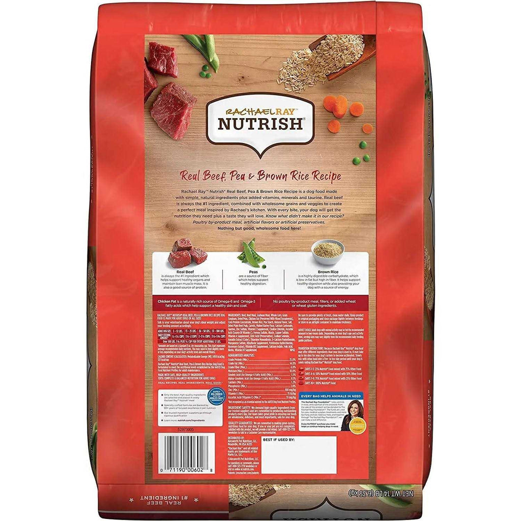 Real Beef Pea & Brown Rice Dry Dog Food G333