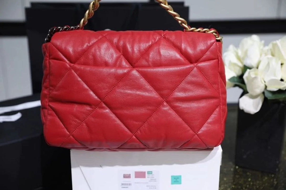 Red 26cm Handbag S423