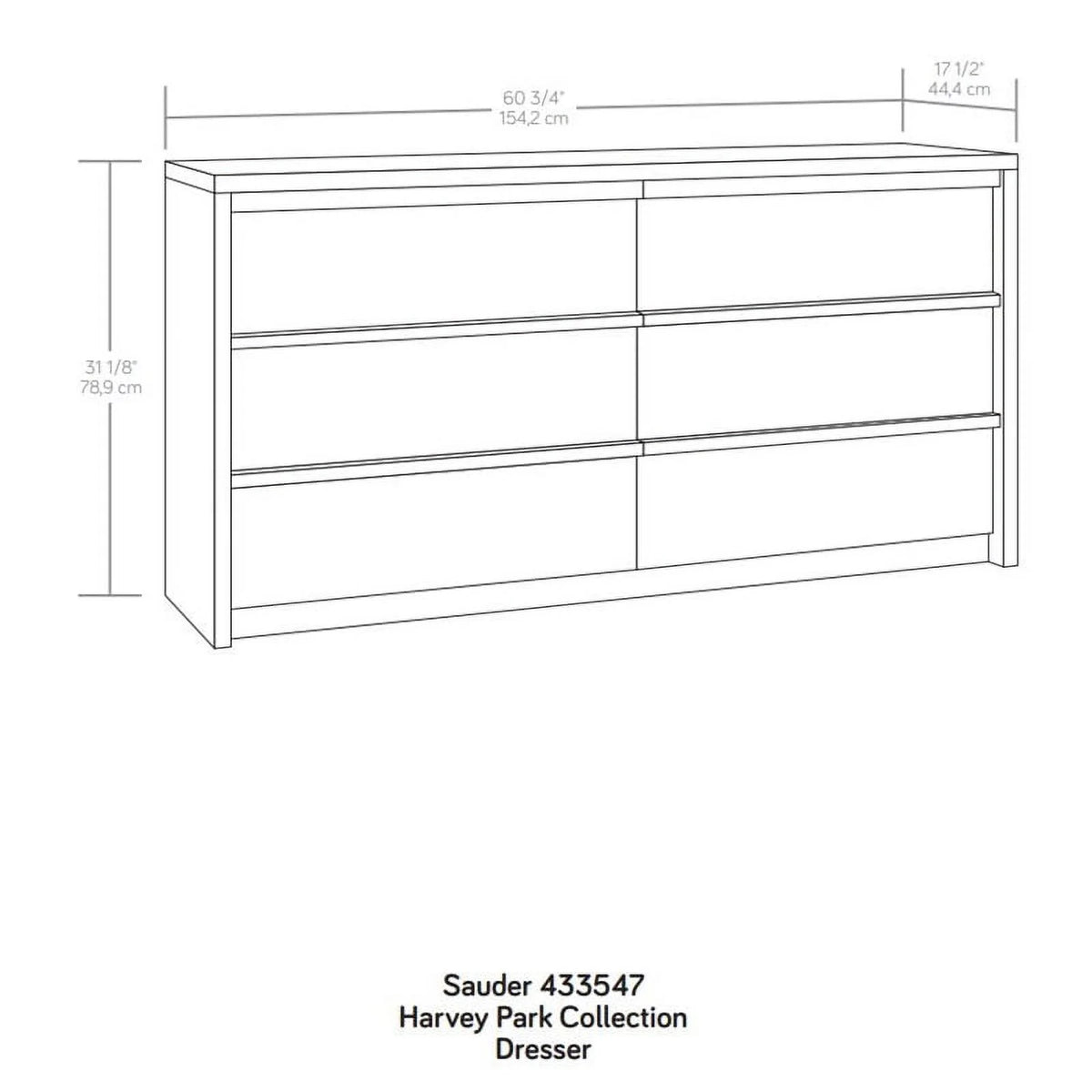 6 Drawer Wood Dresser I87121
