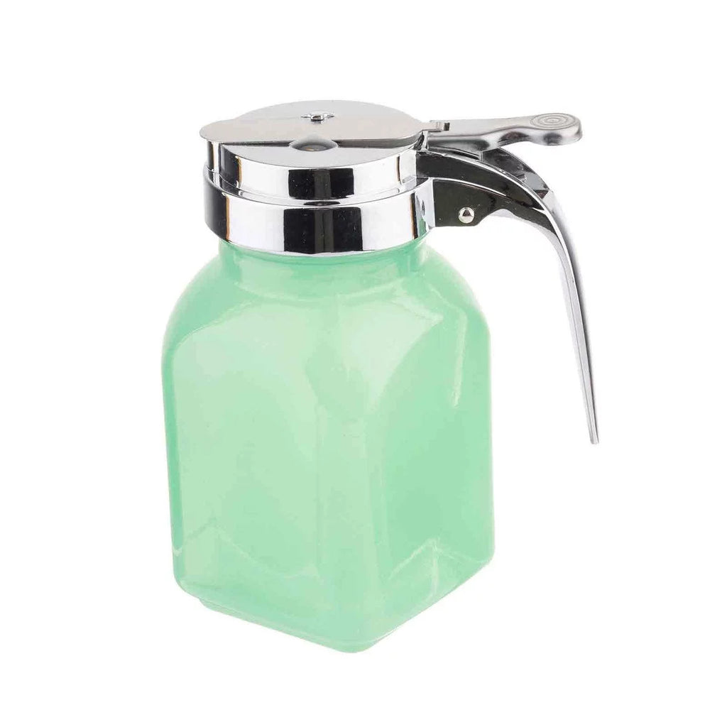 Jadeite Glass Syrup Dispenser C9265