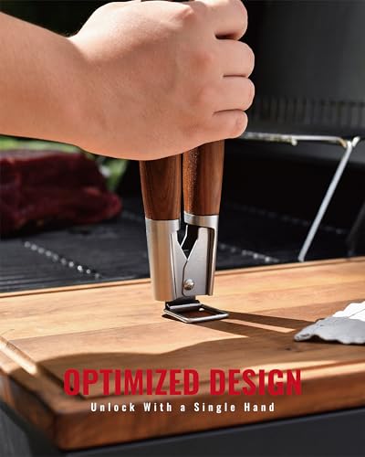 Extra Thick Stainless Steel BBQ Grilling Tools Set J817